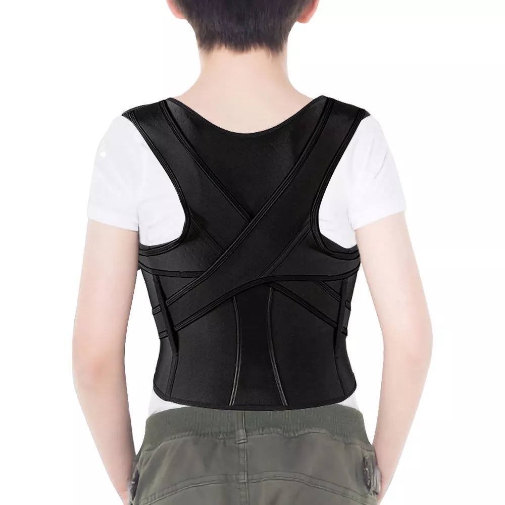 Korektor Postur Penjepit Punggung Lumbar yang Dapat Disesuaikan