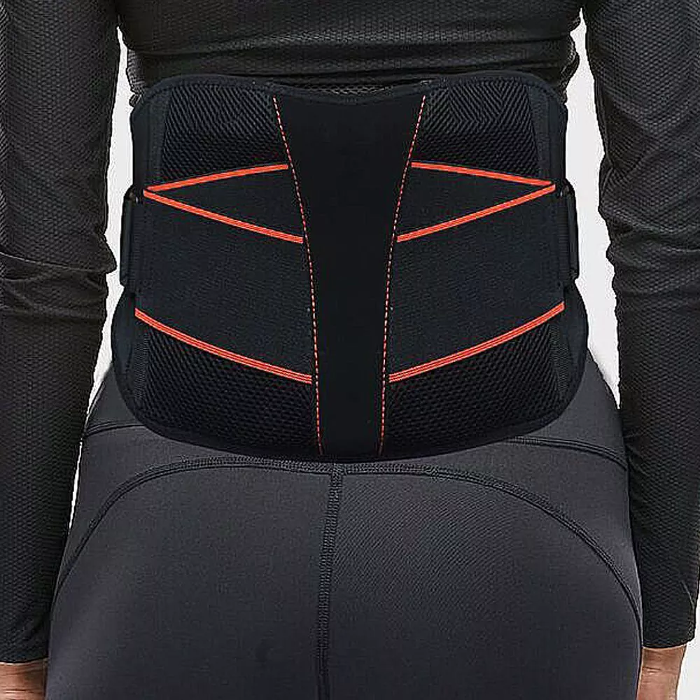 Sabuk Penopang Pinggang Lumbar Bertekanan Desain Jala